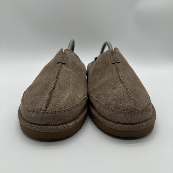 Mens Size 10 Ugg Marcman Premium Suede Caribou Clog Shearling Lining - Picture 2 of 11
